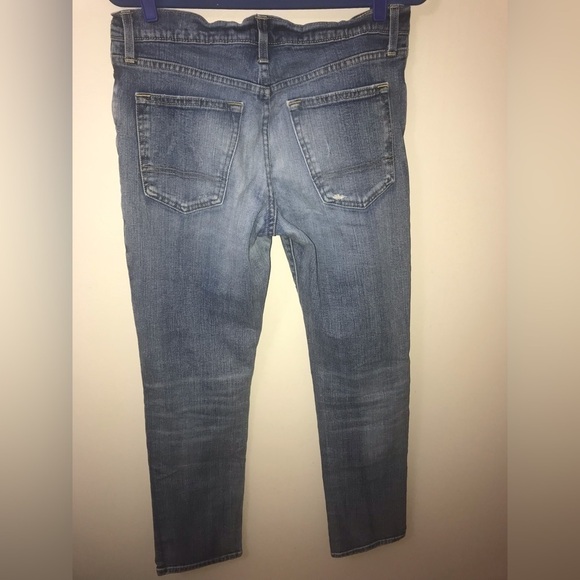 Arizona Jeans Co Mens Cotton Distressed Slim Fit Skinny Denim Jeans Size 31 X 32 - Picture 7 of 12